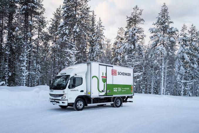 Fuso eCanter proves reliability in cold weather testing